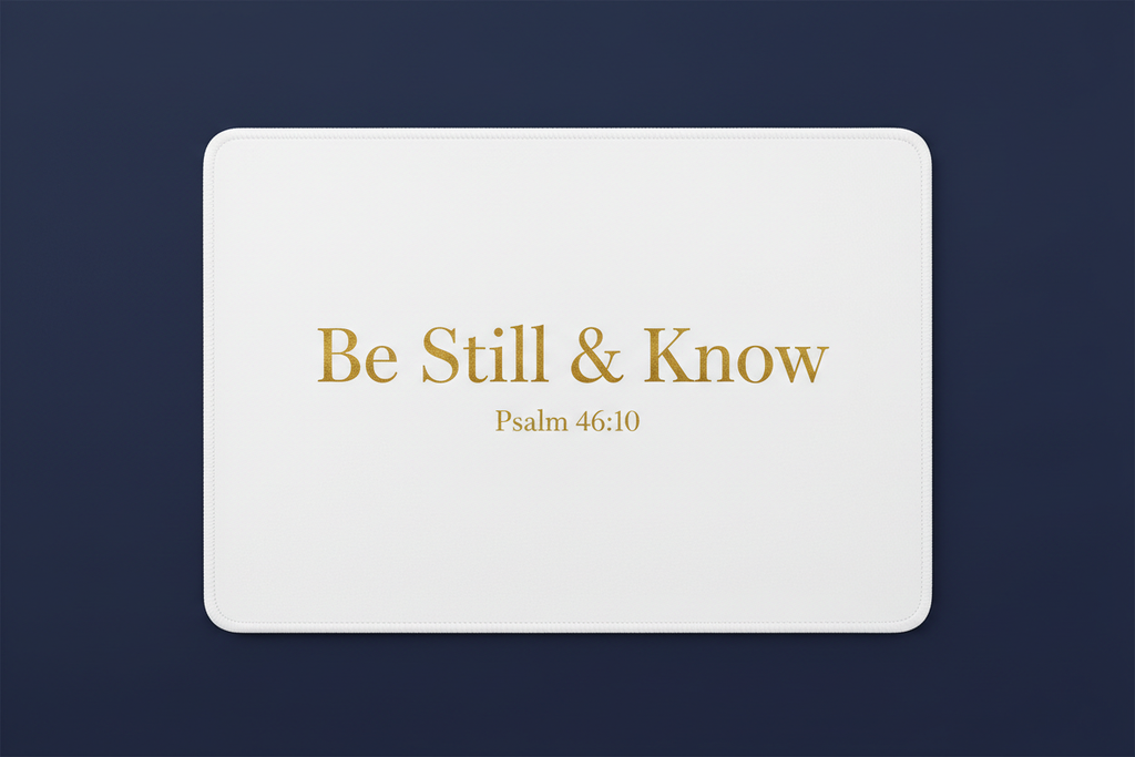 Be Still & Know Faith Mouse Pad