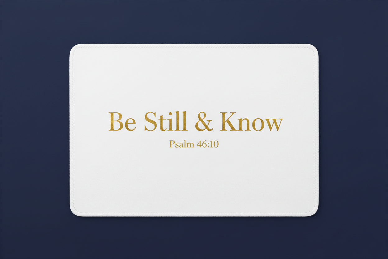 Be Still & Know Faith Mouse Pad
